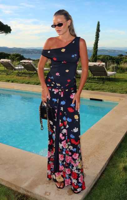 Floral Tiered Maxi Dress