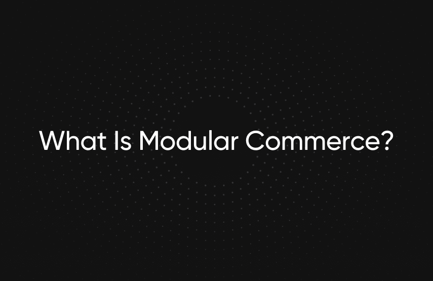 modular commerce