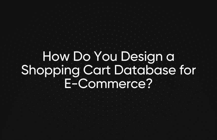 shopping-cart-database-ecommerce