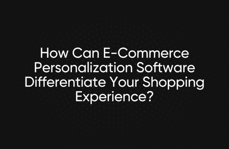 e-commerce personalization software