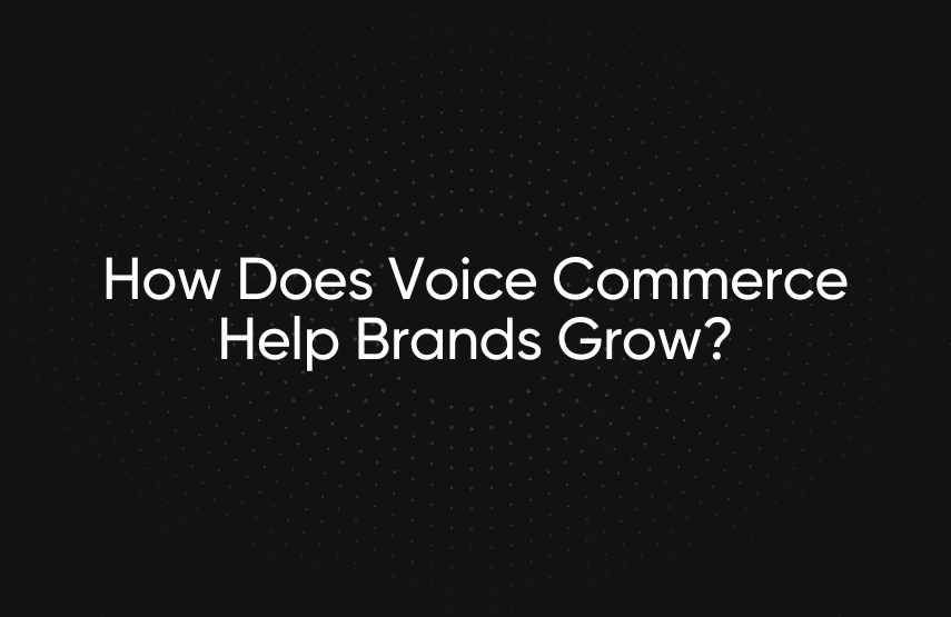 voice commerce