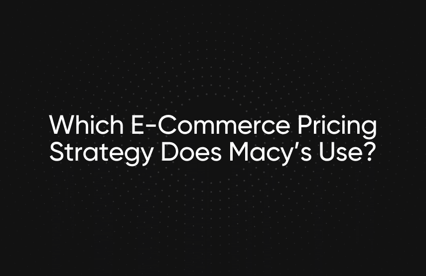 Macy's pricing strategy
