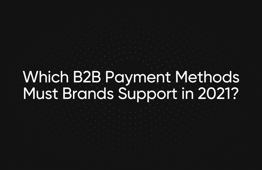 b2b payment methods