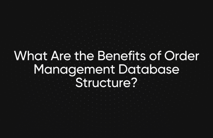 order management database structure
