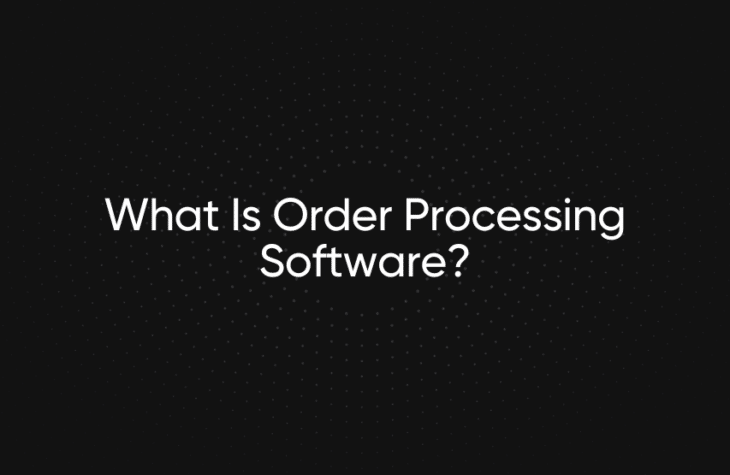 order processing software