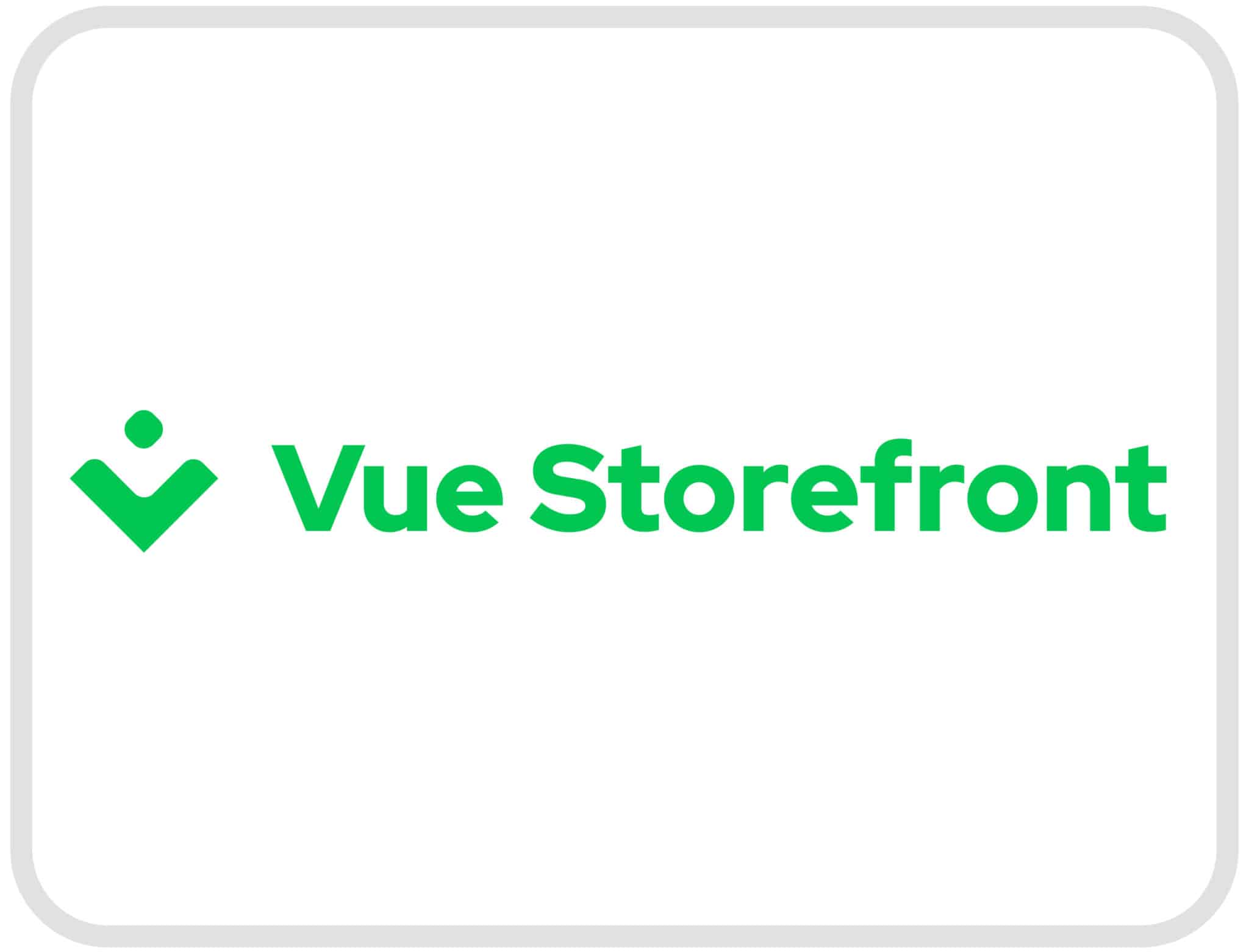 This is the Vue Storefront logo