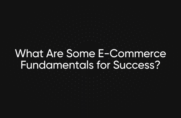 e-commerce fundamentals