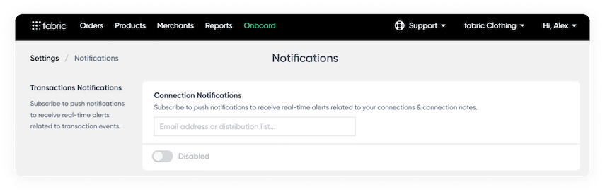 With our product release, you can subscribe to receive connection notes in fabric Marketplace.