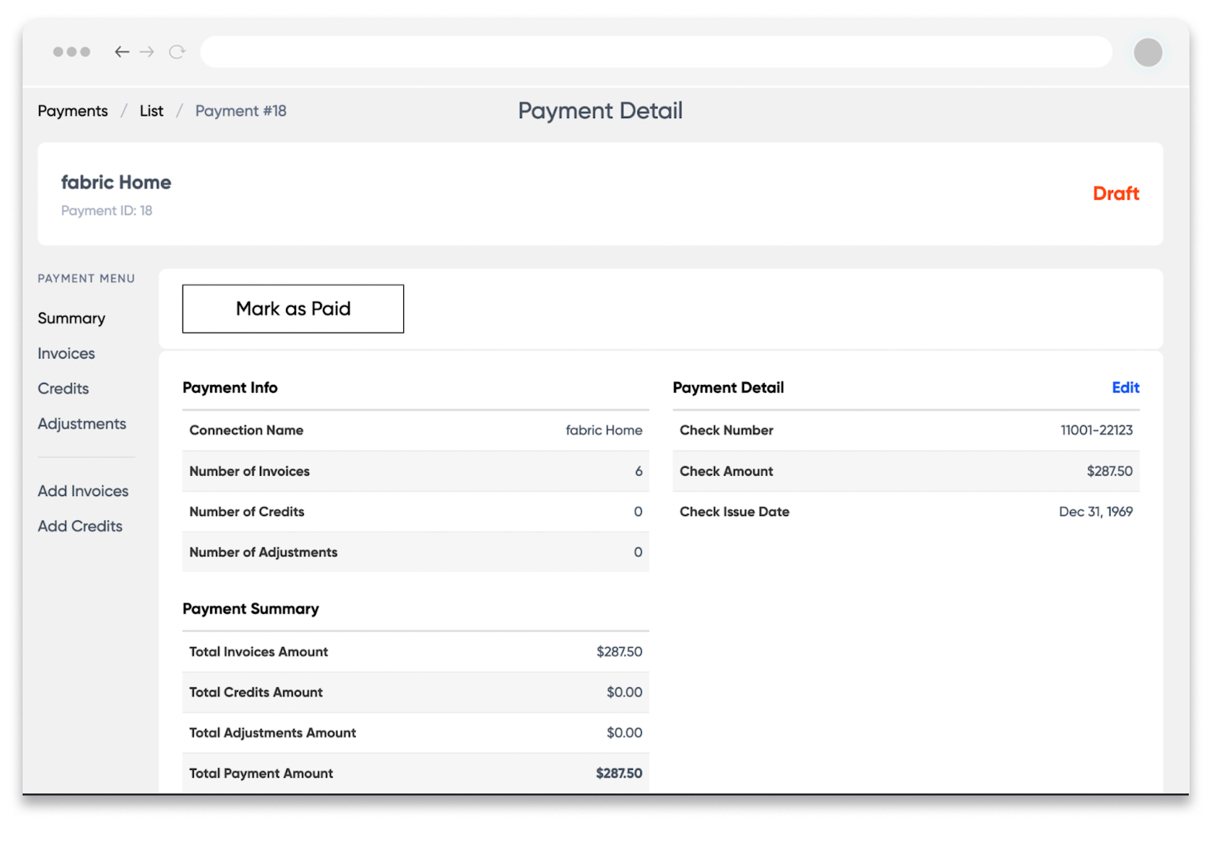 With our latest product update, merchants can now manage vendor payments inside fabric Marketplace.