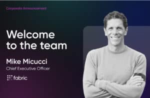 Welcome Mike Micucci to fabric