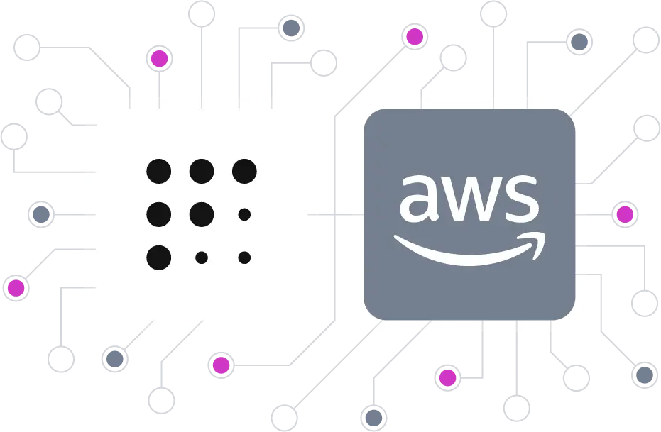 A visual representation of AWS cloud services, showcasing various cloud computing solutions and technologies.