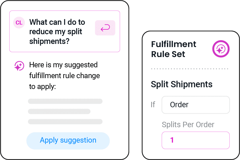 Screenshot of an app displaying the order filling process, highlighting user input fields and navigation options.