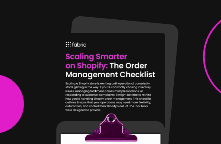 Shopify order management checklist
