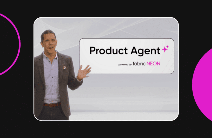 Mike Micucci, CEO of fabric, presents Product Agent